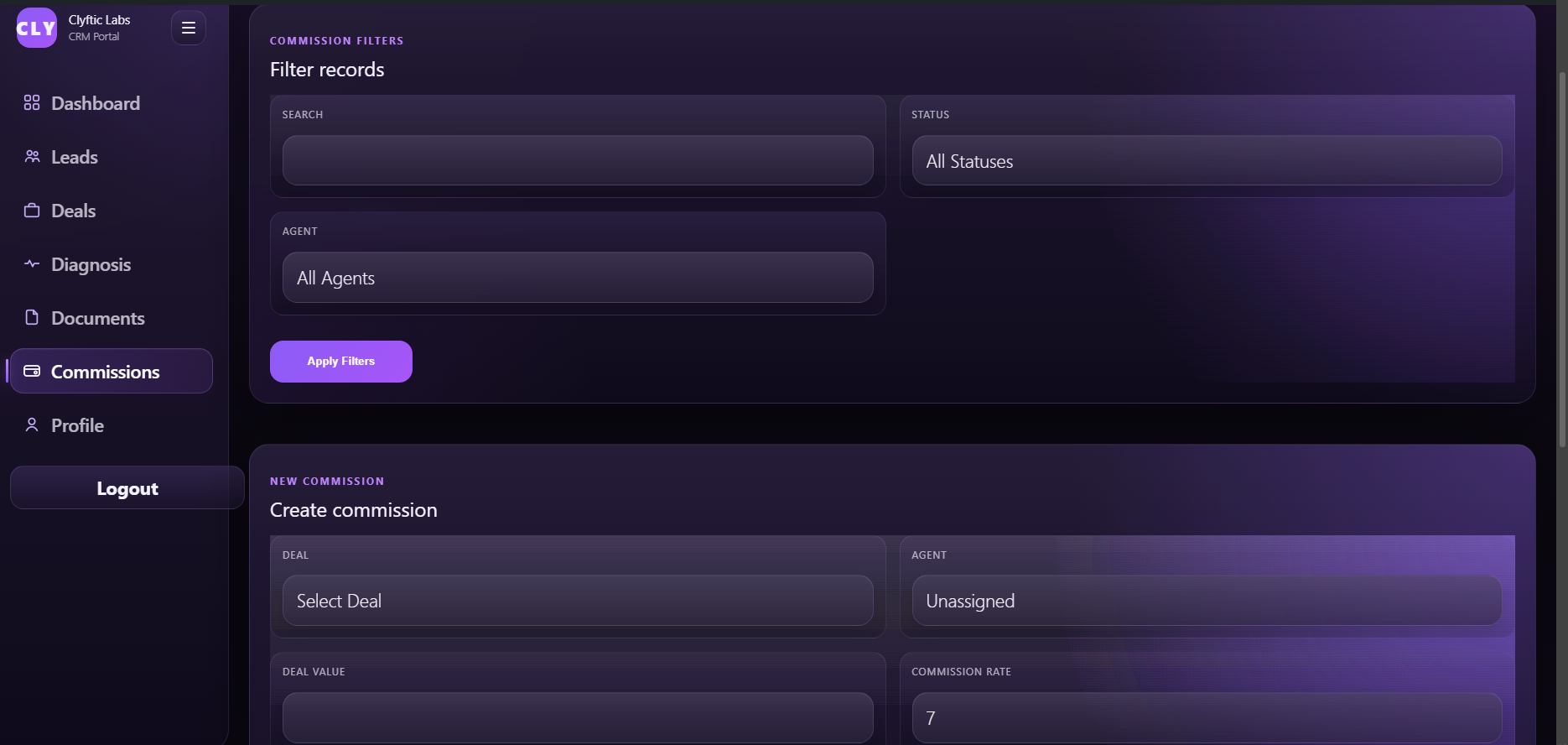 Clyftic Labs website screenshot 3