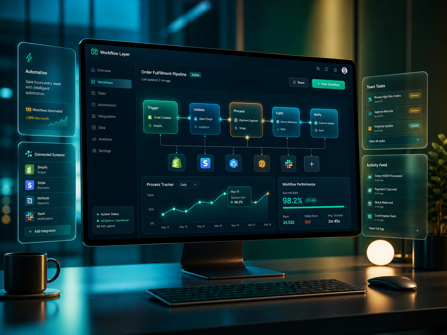 CRM and workflow automation by Clyftic Labs