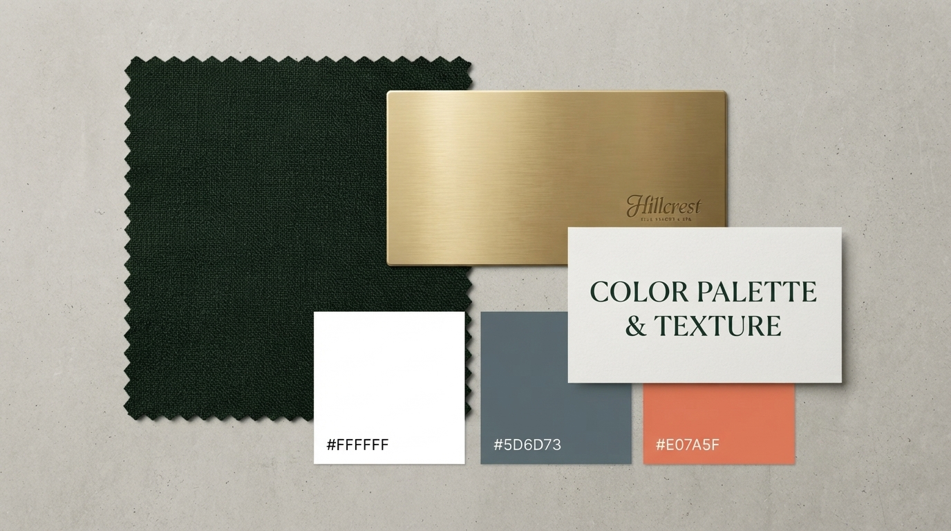 Hillcrest Ella Resort & Spa branding application 1
