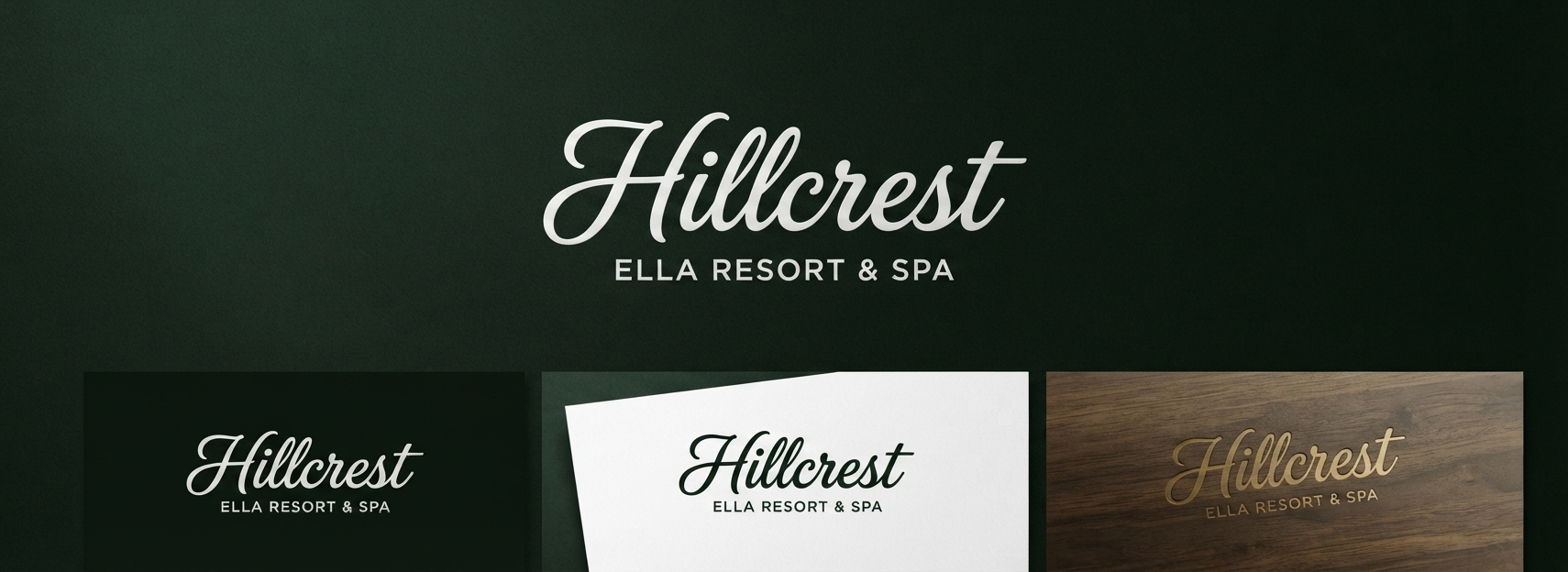 Hillcrest Ella Resort & Spa branding application 3