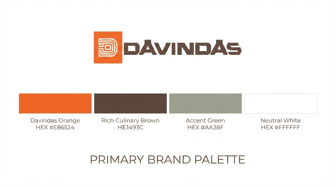 Davindas branding application 2