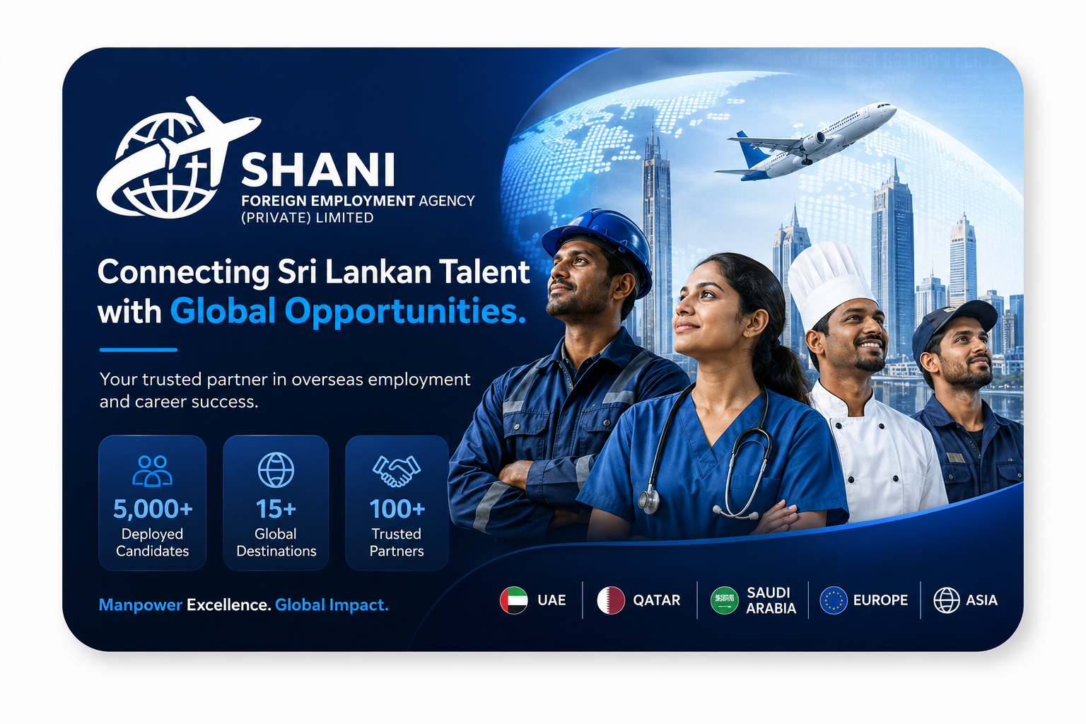 Shani Foreign Employment Agency – Connecting Sri Lankan Talent with Global Opportunities