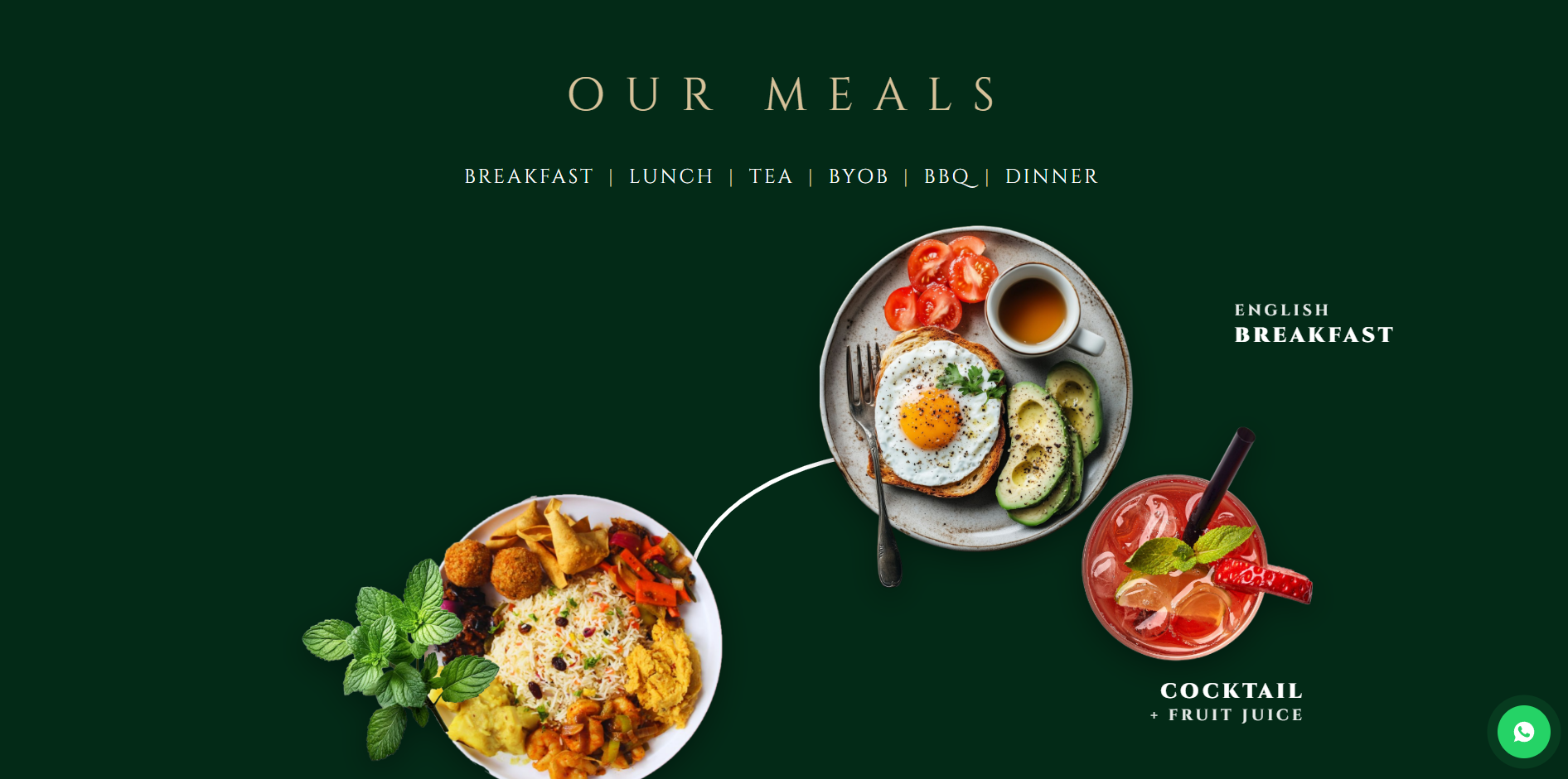 Hillcrest Ella Resort & Spa website screenshot 3